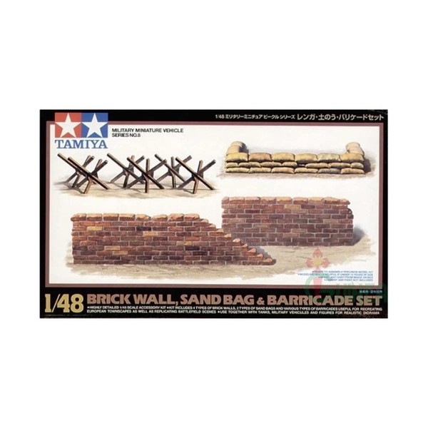 Tamiya 32508 1/48 Military Miniature Series No. 08 Brick, Soil