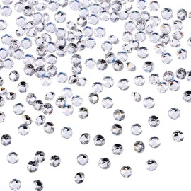 Acrylic Diamond, 5000PCS Clear Crystal Acrylic Diamond for Wedding Table Scatter Home Decoration DIY Arts & Crafts (4.5MM)