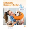 Supet Supet Inflatable Cone Collar Alternative, Dog Donut Collar Recovery