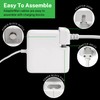 UK Power Adapter Extension Cable 1.8m/6ft for MacBook Apple Chargers,