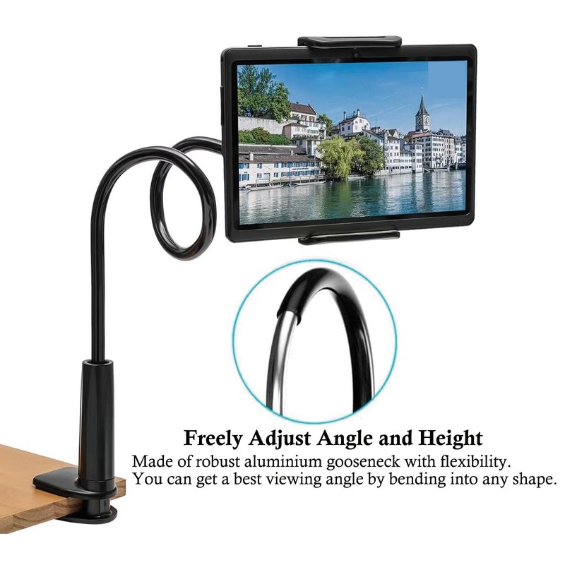 2Pcs Tablet Holder, Tablet Stand, Tablet Stand for Bed, Flexible