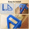 3D Multi Angle Measuring Ruler, 45° & 90° Degree Triangle