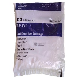 T.E.D. (TM) 7-4138-03 Surgical Stockings (Stockings), Short, Large, Blue, 6 Pairs
