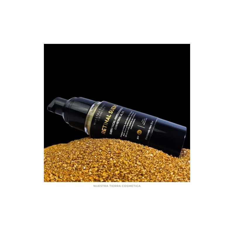 Nuestra Tierra Cosmética Retinal Suero Facial Perfeccionador, con Retinal al