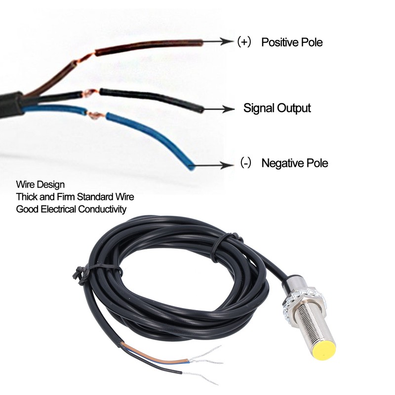 Proximity Switch 3 Wire Approach Sensor DC6‑36V M12 Accessory for