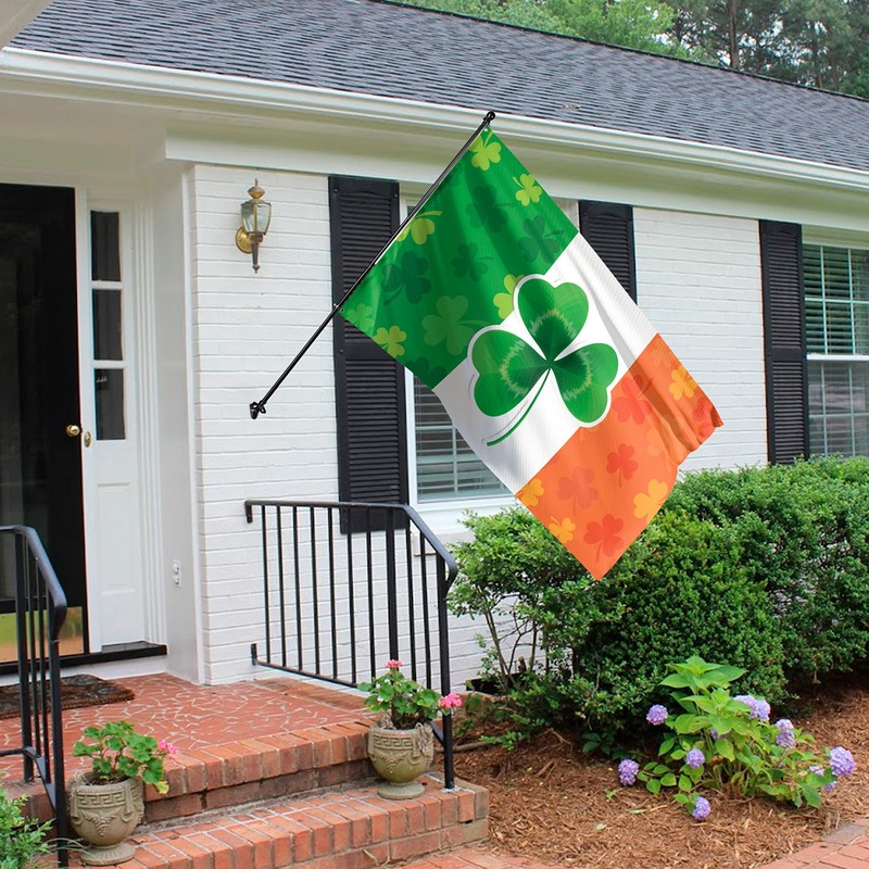 Irish Shamrock Flag (Ireland, Eire, St. Patrick's Day) - 110den