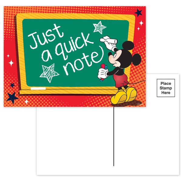 Eureka Mickey Teacher Cards