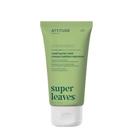 ATTITUDE Mascarilla reparadora para el cabello, nutre y mejora la apariencia del cabello, mezcla de aceites fabulosos, aceite de abisinio, aceite de argán, manteca de karité, cuidado del cabello vegano, aroma de argán rosa, 5 onzas líquidas
