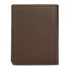 Pepe Jeans Checkbox Vertical Wallet with Wallet, Brown, 8.5 x