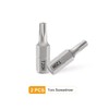 HARFINGTON 2pcs T20H Torx Screwdriver Bit 1/4" Hex Shank 25mm/1"