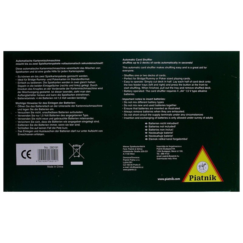 Hand-Kartenmischmaschine