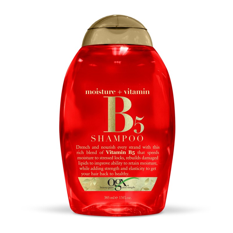 OGX Moisture + Vitamin B5 Shampoo, 13 Ounce