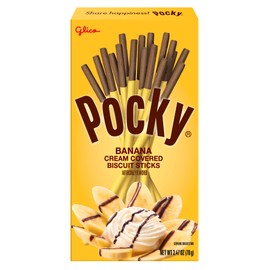 Pocky Biscuit Stick, Chocolate Banana, 2.47 Ounce (Pack of 10)