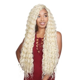 Zury Sis Synthetic Natural Dream Weave - Deep Wave 18" (Color : 4 Medium Brown)