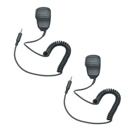 Sarcia VX-6R Speaker MIC Microphone for Yaesu VX-7R VX-6E VX-7E HX210 HX40 HX400 HX870 HX890 VX-120 VX-127 VX-170 VX-246 EVX S24 Walkie Talkie Two Way Radio,2 Pack