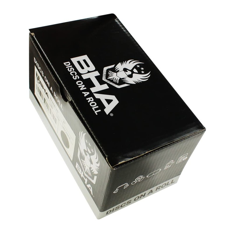 BHA 6" Inch Discs On a Roll PSA Gold Adhesive