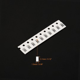 PATIKIL 1206 Surface Mount Device Resistor Kit, 1Set/460Pcs 10R-1M Ohm 46 Values 5% Tolerance 1/4W Chip Resistors Assortment Kit for Electronic Product