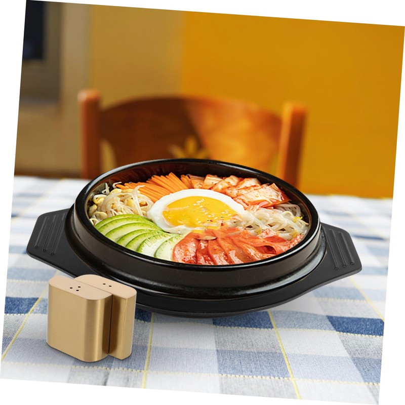 SHOWERORO Stainless Steel Seasoning Shaker Bottle Pepper Salt for Upscale