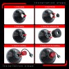 CHUSYYRAY 4PCS 5-3/4" 5.75" LED Headlights HI/LO Beam for Pontiac
