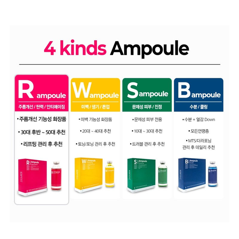 The Rapo/B Ampoule 50ml (Moisture/Cooling) / 더라포/ B앰플 50ml (수분/쿨링)