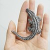 Beyoo Decorative Crocodile Shape Knob Door Handle Cabinet Drawer Cupboard