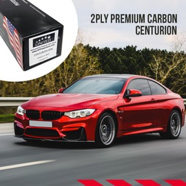 United Centurion Window Tint 42% VLT 24"Inx100'Ft 2Ply Nano Carbon - PET Laminated Adhesive Film - Privacy Window Tint for Cars, Home, Blocks UV/IR Rays, Reduce Heat & Glare - Lifetime Color Stability