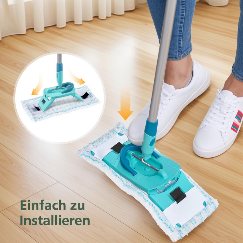 6 Pack Replacement Mop Covers for Leifheit Clean Twist M