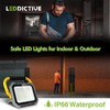 15000LM Work Lights with Stand, IP66 Waterproof 6000K LED Work