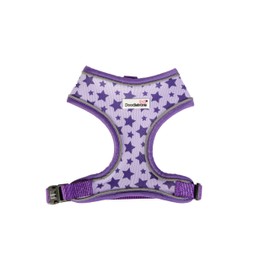 Doodlebone Airmesh Harness, Violet Stars, 2
