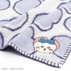 Chiikawa Heart Towel Handkerchief, Blue, Pile, 41-1170080, Approx. 9.8 x