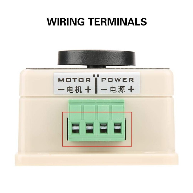 Motor Speed Controller DC 10-60V 20A High Output PWM Motor