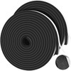 26Ft Foam Tapes Self Adhesive Foam Seal Strips 1/2In x