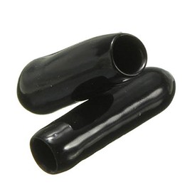 Pro Trucker Lot of (2) CB Radio Universal Antenna Rubber Replacement Tip - Black