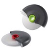 2 Packs Pizza Cutter Stainless Steel Pizza Slicer and Wheel
