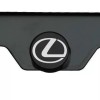 KA Black Chrome Lexus Logo Laser Engraved T304 Stainless Steel