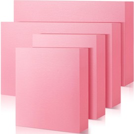 Hanaive Pink Insulation Foam, 12 x 15" and 12 x 7.5" Insulating XPS Foam Board Rectangles Foam Sheets for Art Supplies or Home Improvements Projects Wall Window(4 Pcs,Thickness：2 Inch)