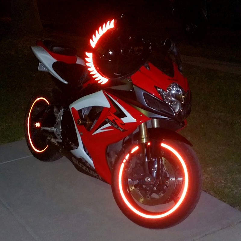 customTAYLOR33 (All Vehicles Red High Intensity Grade Reflective Copyrighted Safety