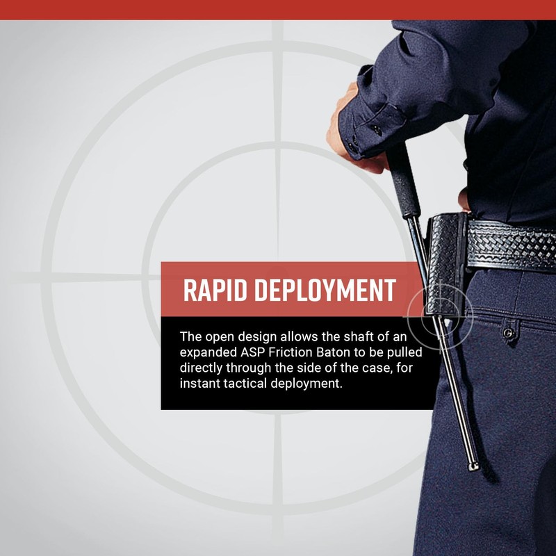 ASP, Inc. Sidebreak Baton Scabbard for ASP Batons, Duty Belt