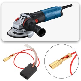 EMSea 2 Pairs of Angle Grinders with Automatic Stop Carbon Brushes 5 x 10 x 17 mm Compatible with Bosch GWS 14-125 C/CE/GWS 14-150 C
