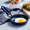 Blue Diamond Mini Egg Frying Pan Skillet, Diamond Infused Healthy