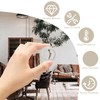 12 Pcs E27 to E14 Lampshade Reducer Ring, E14 Lamp