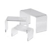 pkpohs Exhibition Stand Acrylic Display Stand U-Shaped Clear Accessory 3D
