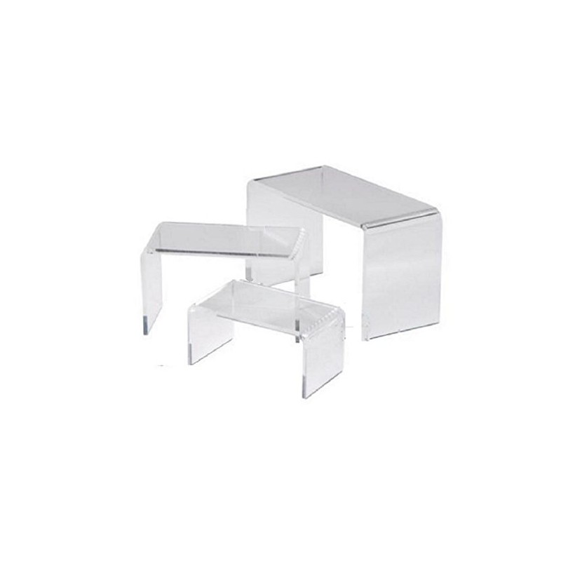 pkpohs Exhibition Stand Acrylic Display Stand U-Shaped Clear Accessory 3D
