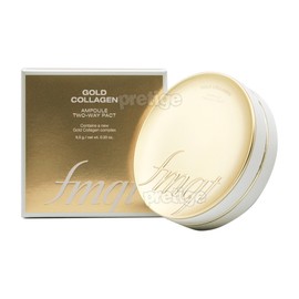 The Face Shop Gold Collagen Ampoule Two-Way Pact 9.5g / 더페이스샵 골드콜라겐 앰플 투웨이 팩트 9.5g