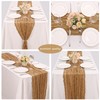 12 Pack 10Ft Cheesecloth Table Runner 35x120 Inch Boho Gauze