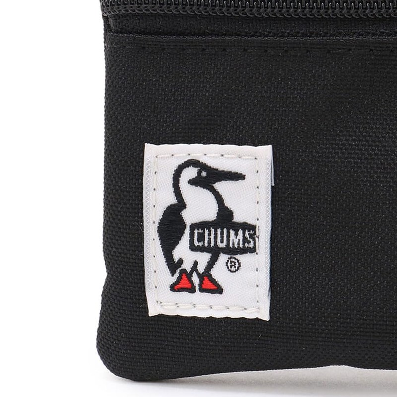 CHUMS CH60-3574 Men’s Recycled Mats Key Coin Case, Black