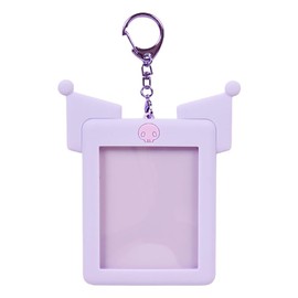 Sanrio 322628 Framed Card Holder Enjoy Idol Kuromi Kuromi 4.8 x 4.2 x 0.3 inches (12.3 x 10.7 x 0.8 cm), Character