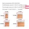 CTRICALVER 31 pcs Compact Splice Connector, One-Touch Connector, Stranded or