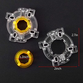 4 Pieces GT-Y Octagonal Restrictor Gate 8 Ways Restrictor Plate for JLF Joysticks