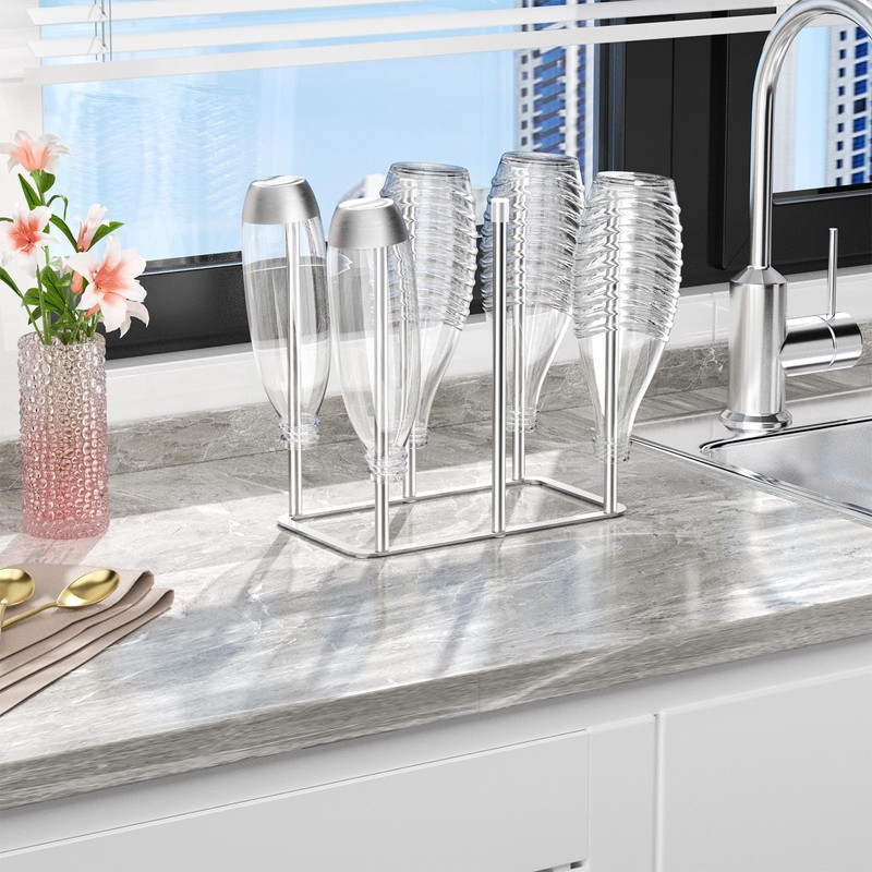 XILIMEN Water Bottle Drying Rack Reusable Bottle Rack Dryer Kitchen